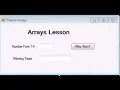 VB NET 2018 Parameters Arrays