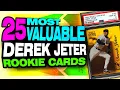 Top 25 Most Valuable Derek Jeter Rookie Card to Buy Now