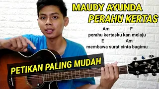 (Petikan) Perahu Kertas - Maudy Ayunda | Tutorial Gitar Mudah