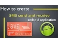 How to create SMS android app