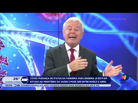 Paulo Alceu comenta mudança de status da pandemia para endemia