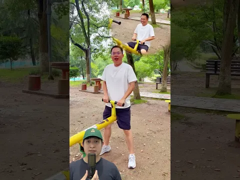 ADIK LARANG PAPA MAIN AYUNAN DI TAMAN‼️😱 @PresentHunt #remix #dubbing #trending