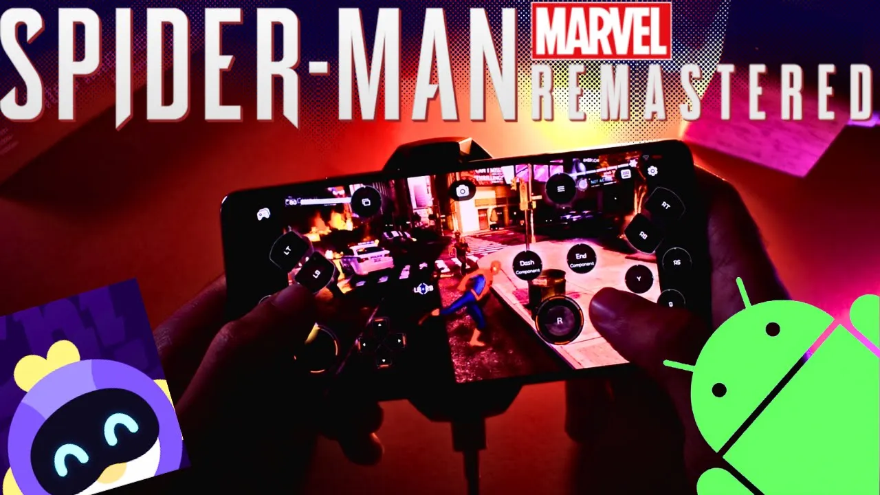 Marvel’s Spider-Man Remastered Android Gameplay | Cloud Gaming Android | Chikii APP