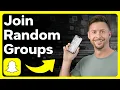 How To Join Random Snapchat Groups