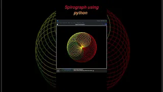 Spirograph using python