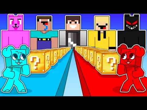 Video Thumbnail: LUCKY BLOCKI YOUTUBERÓW w Minecraft!