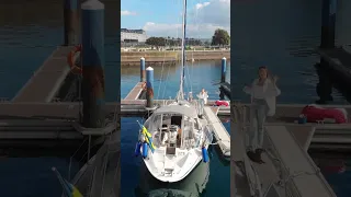 BOAT TOUR⛵️Welcome to our home🫶 #sailboat #bavaria #sailing