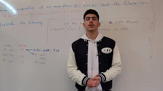 موضوع الإنجليزي بكالوريا 