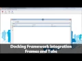Docking Framework integration frame and tab mode