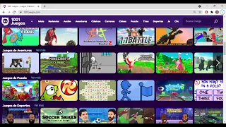 1001 Juegos Juegos Gratis en Linea en 1001juegos com Google Chrome 2021 08 03 11 31 31