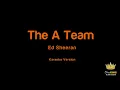 Ed Sheeran - The A Team (Karaoke Version)