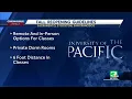UOP outlines plan to reopen for fall semester
