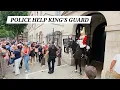 King's Guard Told Police Officer Tourists Were To Close His Horse
