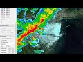 Radar Feed from the April 1 2023 Tornado Outbreak in NJ KDIX