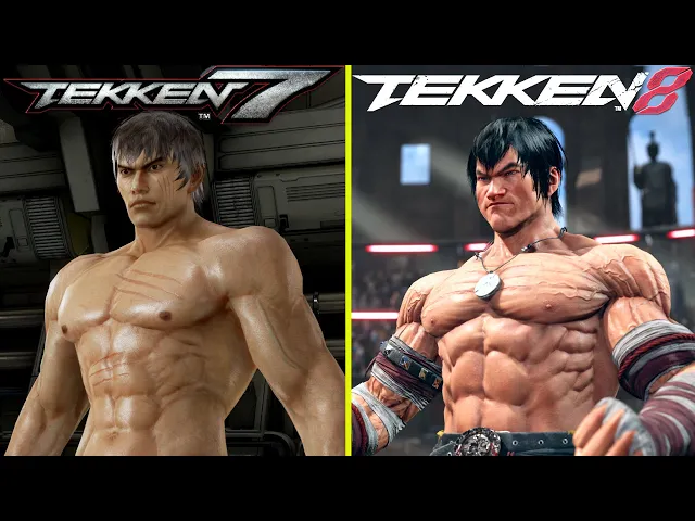 Tekken 8 vs Tekken 7 PC RTX 3080 4K Gameplay and Early Graphics Comparison