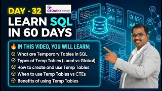 32 SQL Server Temp Tables