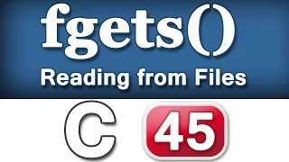 fgets Function C Programming Language Tutorial