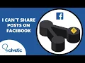 Download Lagu ❌ How to FIX I CAN'T SHARE POSTS on Facebook