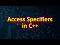 C Course Access specifiers