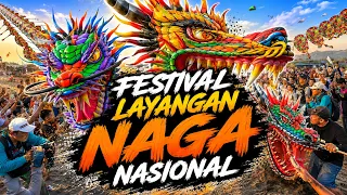 🔥Festival Layangan Naga Terbesar Nasional PIKF Pantai Parangkusumo 2026 - Flying Dragon Kite