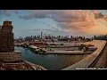 NYC Sunset Time Lapse in 4K August 6 2026 Brooklyn Manhattan Skyline East River