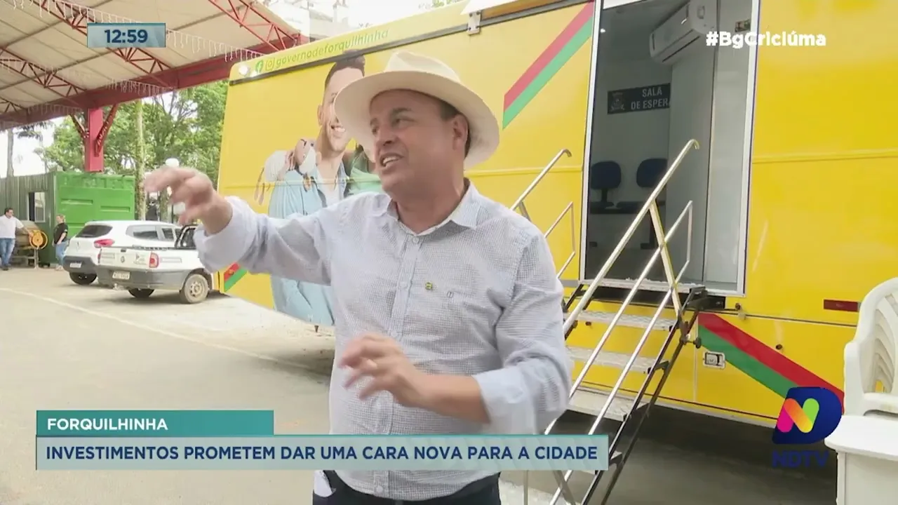 Investimentos de 250 milhões de reais até o fim de 2023 darão uma 'nova cara' à Forquilhinha