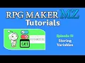 RPG Maker MZ Tutorials Episode 11 - Storing Variables
