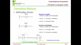 Introdução à Linguagem Ladder