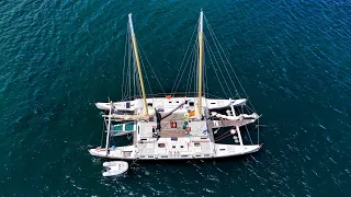 They Designed, Built and Sailed Around the World – Spirit of Gaia, Pahi 63 (Boat Tour)