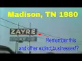 Driving Brick Church Pike Nashville To Harris St Madison 1980