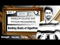 Building Blocks of Algorithm in Tamil Problem Solving Python Engineering Episode 2