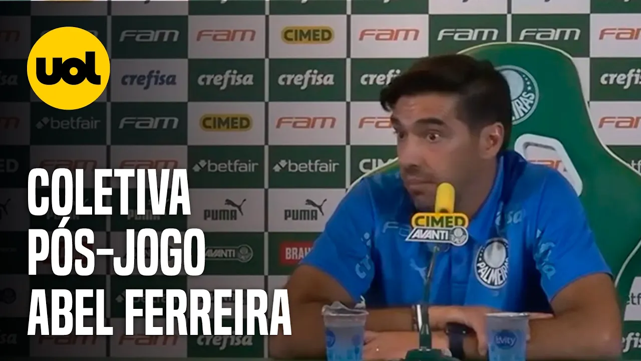 COLETIVA ABEL FERREIRA: 'FOI O NOSSO PIOR JOGO EM CASA'