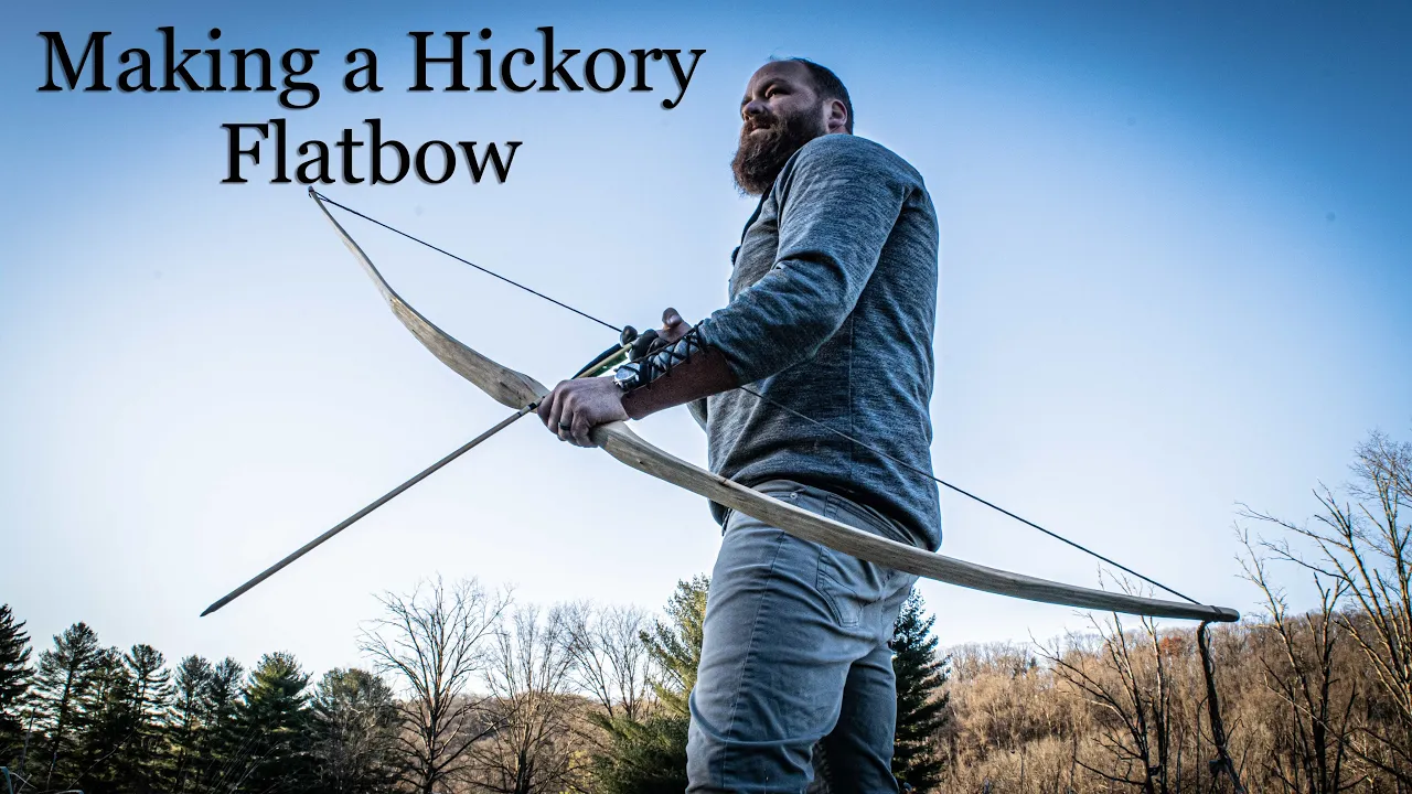 Making an American Flatbow: Hickory