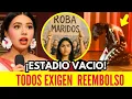 🔴CONCIERTO DESASTROSO ÁNGELA AGUILAR HUMILLADA  ESTADIO VACIO EXIGEN REEMBOLSO