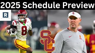 USC Football 2025 Schedule EARLY LOOK High Expectations