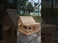 Lagu Miniatur rumah adat Betawi #rumahadat #betawi #diy #stikeskrim #idekreatif #popsiclesticks #viral