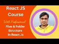 Easy way to learn Files Folder Structure in React Js React JS In Hindi React JS 2024