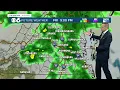 Hour-by-hour look at rain chances in Virginia Friday into Saturday morning