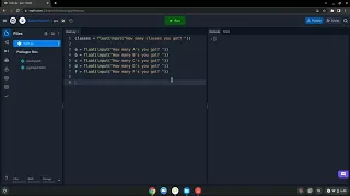 How to make GPA calculator using python Under 10 lines of code