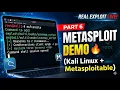 Metasploit Framework Exploiting Metasploitable Step-by-Step Ethical Hacking Part 6
