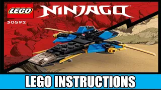 LEGO Instructions | Ninjago | 30592 | Mini Thunder Raider (Alternative Build)