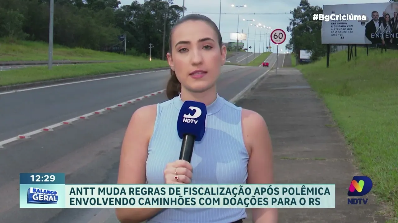 Mudança nas regras: ANTT altera fiscalização em rodovias após multas a caminhões de doações