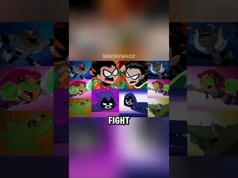 Teen Titans Go vs Teen Titans – The Fight You Didn’t Expect😲😲