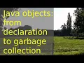 Java objects declaring initializing assigning values references impact on garbage collection
