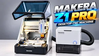 Makera Z1 Pro : Compact Desktop CNC for DIY | Milling, Laser & 4th Axis