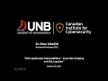 Web application vulnerabilities cross site scripting and SQL injection by Dr Dima Alhadidi