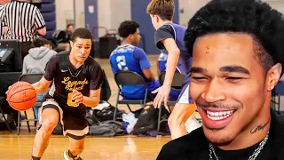 Reacting to My High School Basketball Highlights