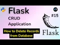 Flask CRUD Application - How to Delete Records from Database in Flask SQLAlchemy