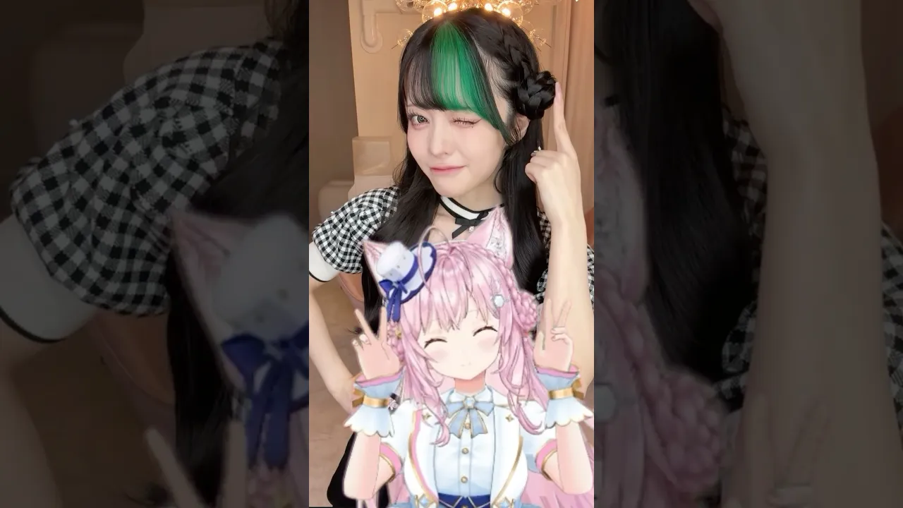 #デコレート 踊ってみた?ゆら猫ちゃんと一緒に?? #shorts #dance 【博衣こより/ホロライブ】