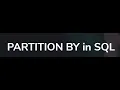 Partition By SQL Intermediate SQL Tutorial Partition By 1